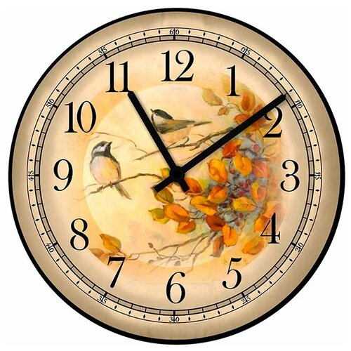 фото Svs настенные часы svs 4001060 classic разговор птиц