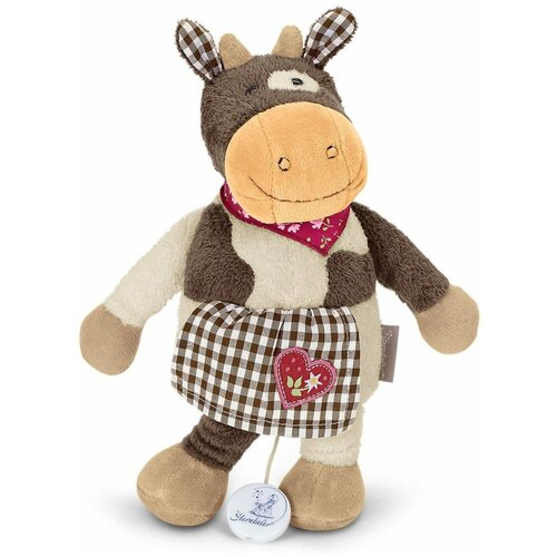 Мягкая музыкальная игрушка Sterntaler корова Karlotta 22 см 2400₽