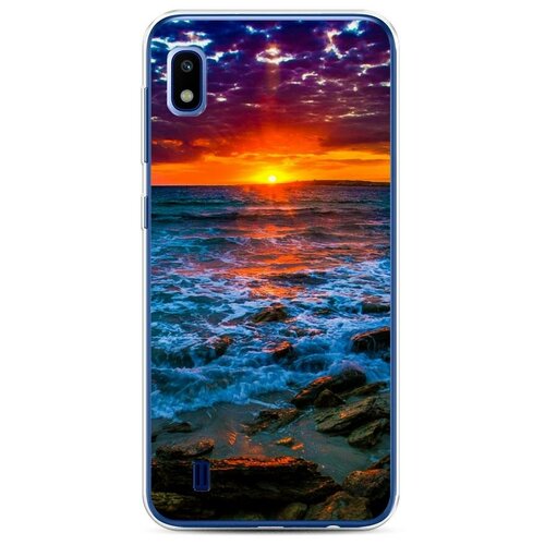фото Силиконовый чехол "закат 1" на samsung galaxy a10 / самсунг галакси а10 case place