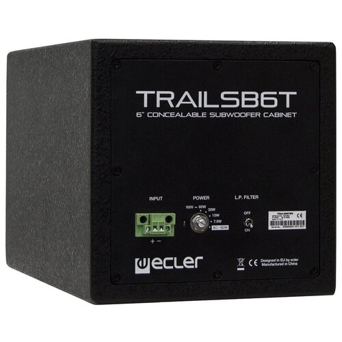 Сабвуфер запотолочный Ecler TRAILSB6TBK