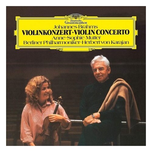 Виниловые пластинки, Deutsche Grammophon, ANNE-SOPHIE MUTTER - Brahms: Violin Concerto In D (LP) mutter anne sophie