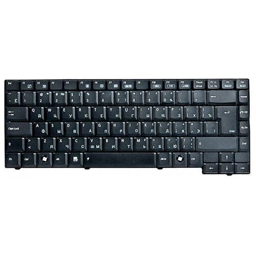 Клавиатура для ноутбука Asus A3V F5Z f5vl F5 f5q f5m F5R f5n F5SL F5J F5V X50 X50C X50V X50R X50N X50M F5RL черная верт Enter ZeepDeep 128200₽