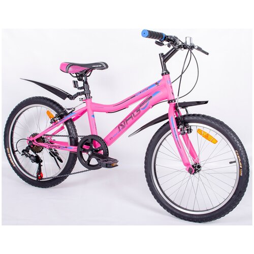 Горный Велосипед NRG Bikes FALCON 20''/11'' pink-blue-black , 7 скоростей, 2022 год