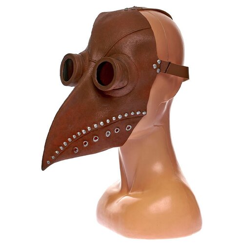 Маска латексная Чумной доктор (Цв: Медный ) маска латексная слонёнок цв серый
