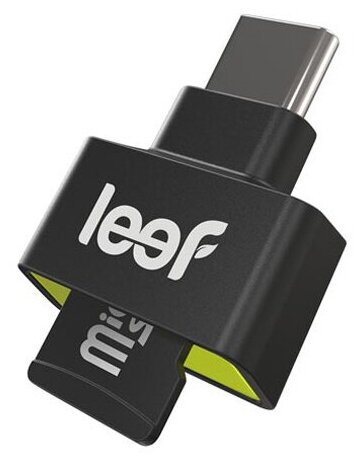 Карт-ридер LEEF Access-C, micro SD / USB-C