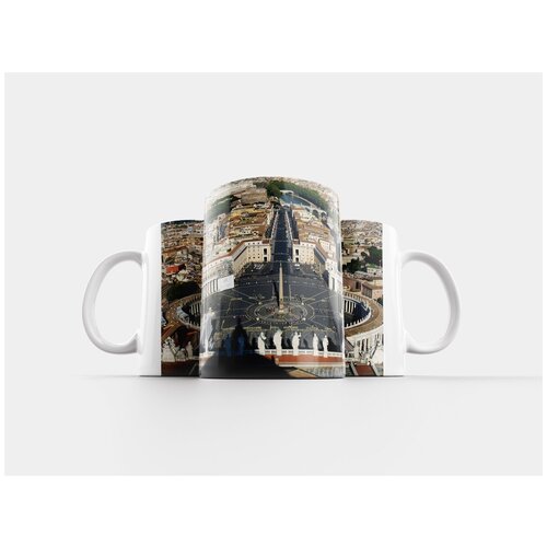 фото Кружка "сан пьетро, квадрат, ватикан" 320 мл lotsprints