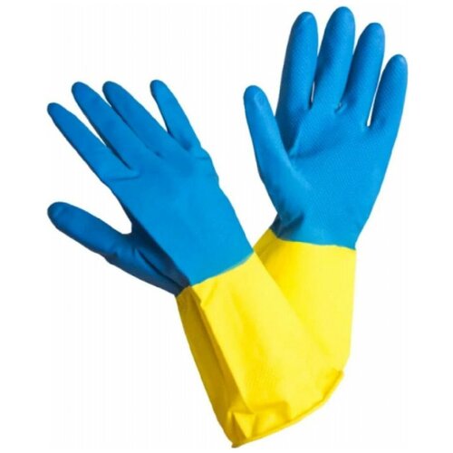 Перчатки хозяйственные с запахом алое M (3 пары)