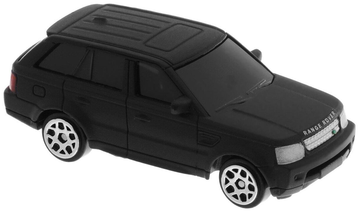 Игрушка Uni-Fortune, Машина металлическая 1:64 Land Rover Range Rover Sport, без механизмов черный матовый - фото №7