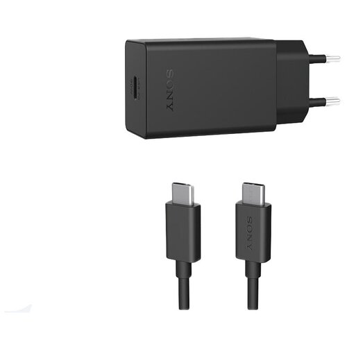 Зарядное устройство сетевое Sony XQZ-UC1, 30Вт, 3A, цвет черный