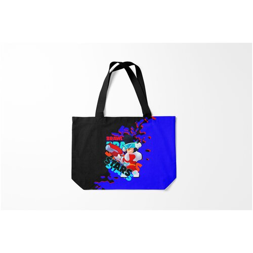 фото Сумка-шоппер / 46х35 см / геймерам / brawl stars астробык булл burnettie