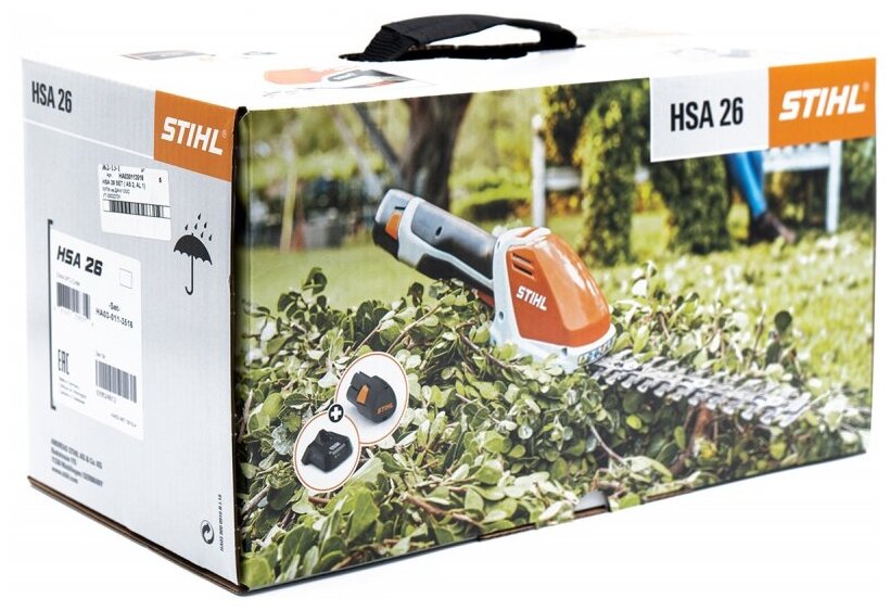 Аккумуляторные мотоножницы Stihl - фото №4