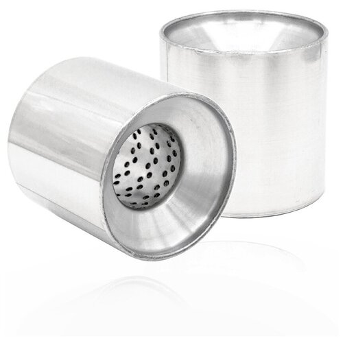 Пламегасители 100x100 (низ-в корпус) на Porsche Cayenne II (957) (2007-2010) 3,6л. 300л.с.