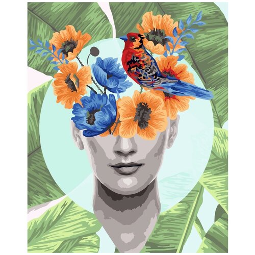 фото R017 набор для рисования по номерам 'лето' (серия арт-флора) 40*50см русская живопись