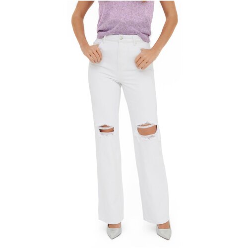 Vero Moda, брюки женские, Цвет: белый, размер: 32/32
