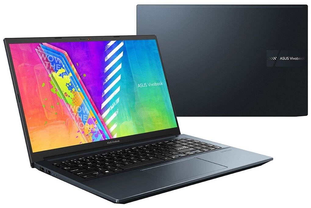 Ноутбук Asus VivoBook 15 Pro K3500PH-L1069W 90NB0UV2-M03480 Quiet Blue Core i5-11300H8G512G SSD156 FHD OLEDNV GTX1650 4Gb MAX-QWiFiBTWin11
