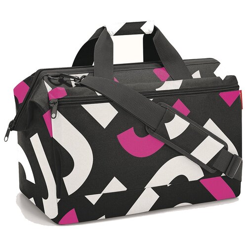 фото Сумка allrounder l pocket signature bold pink reisenthel