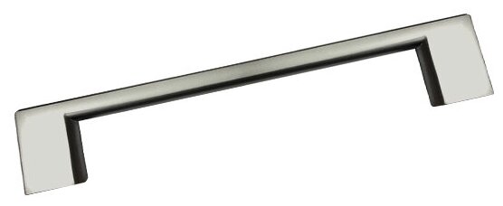 Ручка мебельная скоба 160 матовый хром (1 шт)