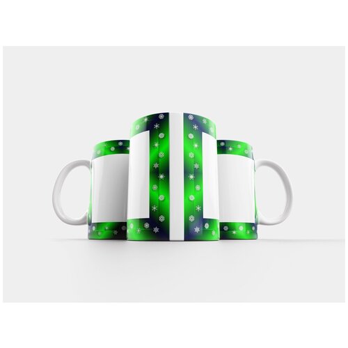 фото Кружка "рождество, изумруд, зеленый" 320 мл lotsprints