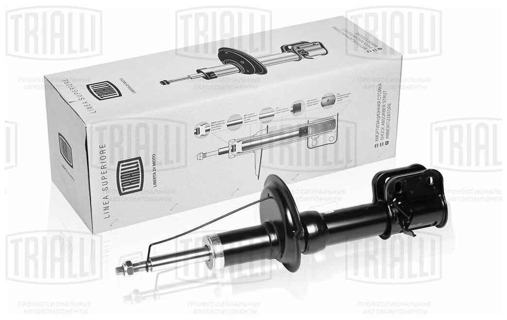 Амортизатор (стойка) передний левый газовый для автомобиля Лада 2108 (AG 01151) TRIALLI
