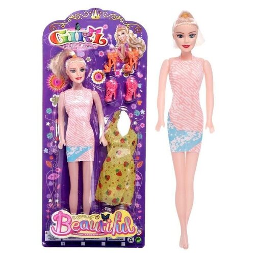 Кукла-модель «Оля» с аксессуарами, микс