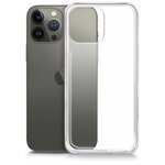 Прозрачный cиликоновый чехол-накладка для iPhone 13 Pro - изображение