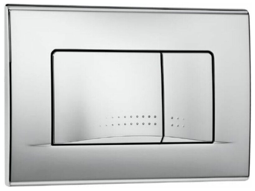 фото Смывная клавиша Roca ACTIVE PL 32B для ПЭК, хром глянец,