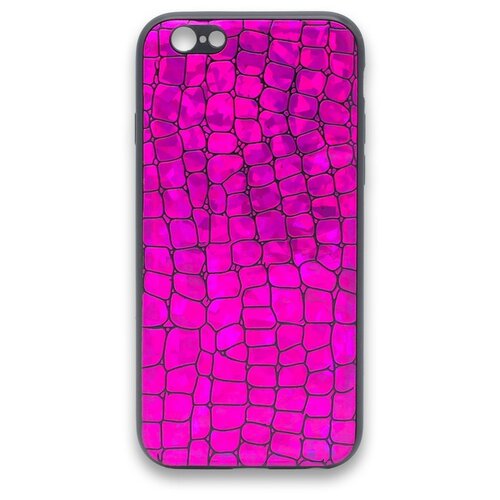 фото Чехол-накладка fantastic skin для apple iphone 6/6s фиолетовая ycase