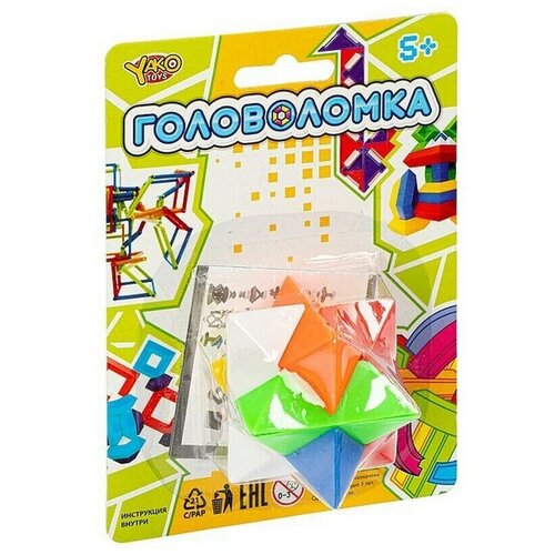 Игр. пласт. головоломка бруски, рус. упак. CRD 10,8х14,8 см., арт. M6232