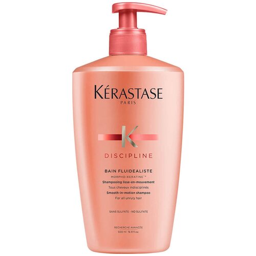 Kerastase шампунь Discipline Bain Fluidealiste, 500 мл шампунь discipline bain fluidealiste champú kerastase 250 ml