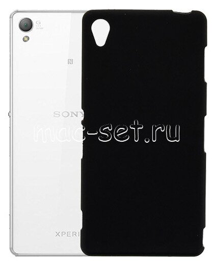 Чехол Soft-Touch для Sony Xperia Z3 / Z3 Dual силиконовый черный 1.2 мм