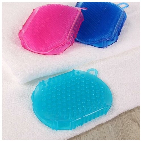 Массажёр антицеллюлитный Варежка с подвесом цвет микс 307₽