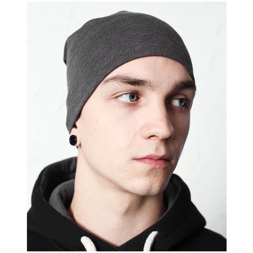 Шапка мужская Be First BF-MW-042 grey