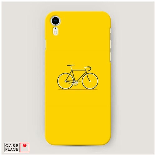 фото Чехол пластиковый iphone xr (10r) хобби велосипед 1 case place