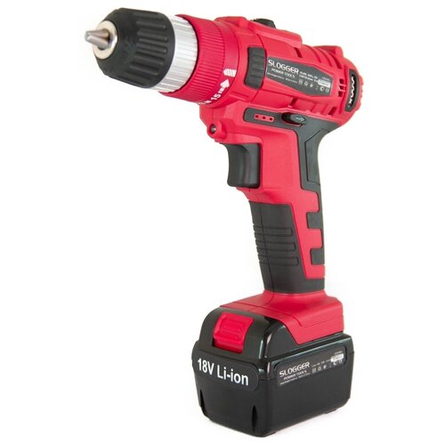 Аккумуляторная дрель-шуруповерт SLOGGER CD318Li 687800₽