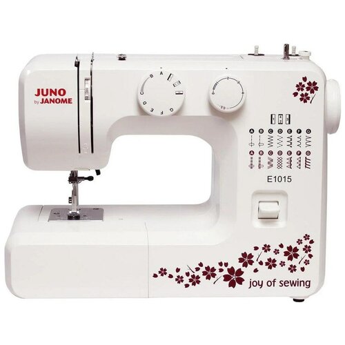 Швейная машина Janome Juno E1015, белый