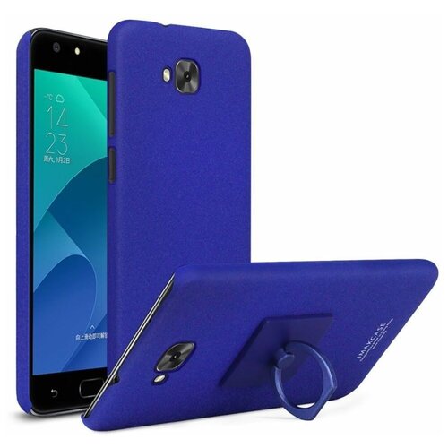 Чехол iMak Finger для ASUS ZenFone 4 Selfie ZD553KL (голубой) чехол imak finger для asus zenfone 4 pro zs551kl черный