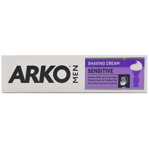 Крем для бритья Sensitive Arko Men 100г. крем для бритья fresh arko 50 мл