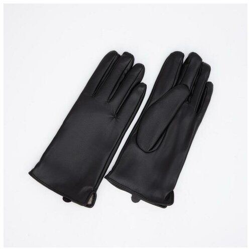 фото Перчатки женские, размер 8.5, подклад шерсть, цвет чёрный нет бренда