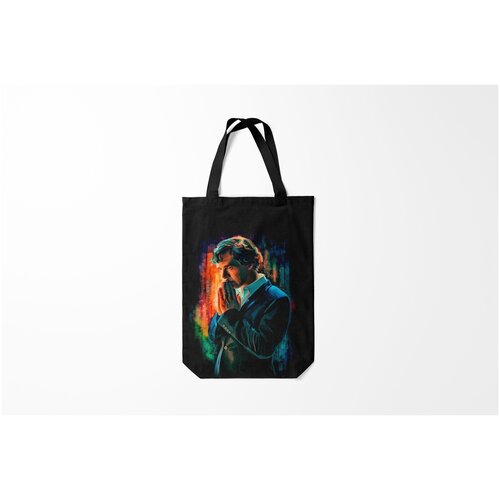 фото Сумка-шоппер / 31х42 см / сериалы / шерлок холмс sherlock burnettie