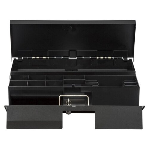 Денежный ящик АТОЛ FlipTop-B черный крышка для инкассации 5200₽