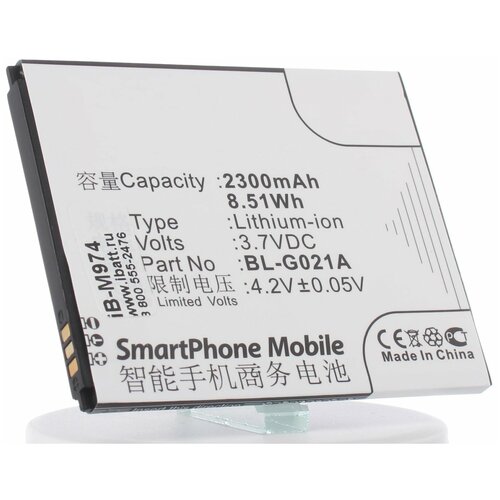 Аккумулятор iBatt iB-B1-M974 2300mAh для Fly, GIONEE, Gionee, Myphone, myPhone BL-G021A