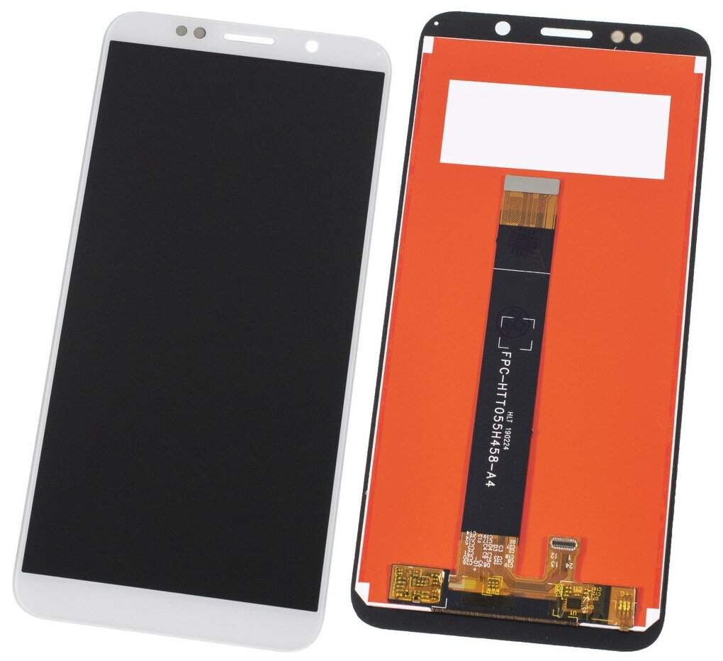 Дисплей для Honor 7A (DUA-L22), Huawei Y5 2018, Y5 Prime 2018 (DRA-LX2), Y5 Lite 2018 (DRA-LX5), Huawei Y5p (экран, тачскрин, модуль в сборе) белый