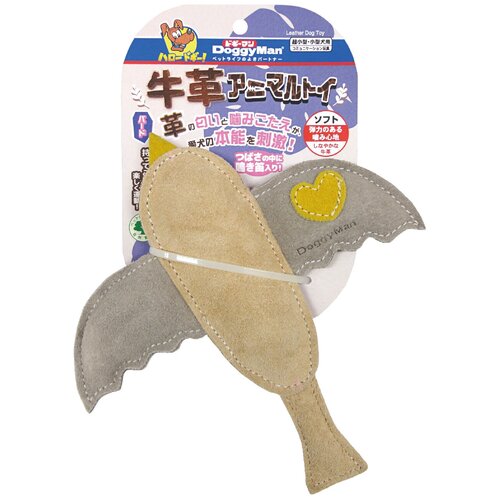 Игрушка для собак Japan Premium Pet Суперкожаная в виде птички для коррекции поведения и снятия стресса у собак . С нешумной пищалкой в животике. Для всех пород