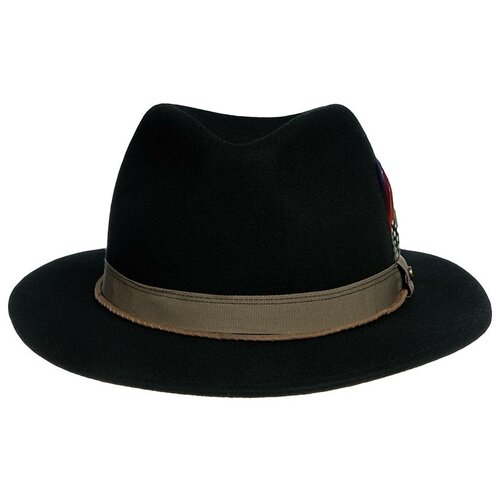 Шляпа федора STETSON 2528114 TRAVELLER WOOLFELT, размер 59