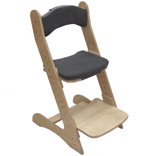 Купить Растущий стул для детей Компаньон с комплектом подушек Anthracite, ДВИЖЕНИЕ - ЖИЗНЬ, Стульчики для кормления