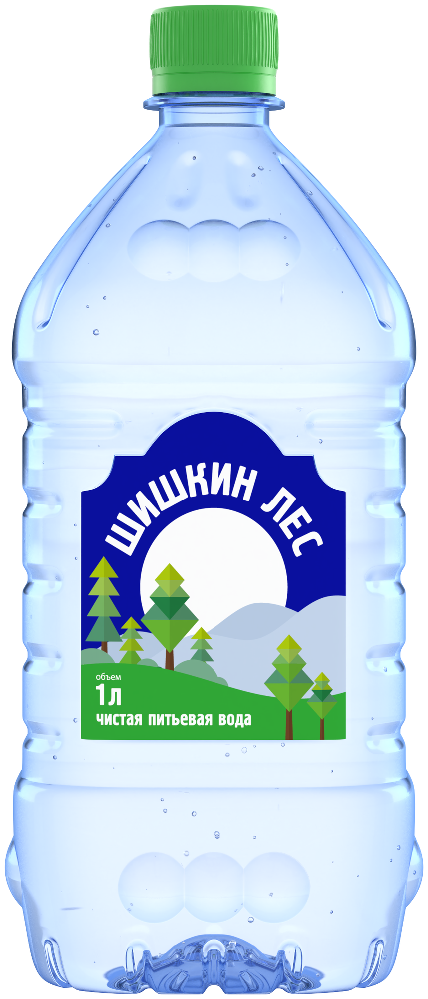 Шишкин ЛЕС, вода питьевая, артезианская, Шишкин лес негазированная, упаковка 12 шт по 1 л - фотография № 2