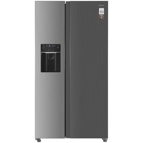 Холодильник Weissgauff WSBS 695 NFX Inverter Ice Maker, нержавающая сталь