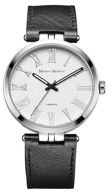 Часы наручные мужские "Михаил Москвин", кварцевые, модель 1127A1L1-1