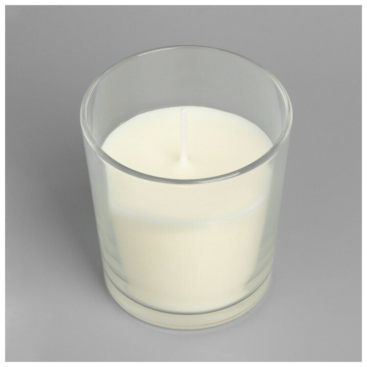 свеча ароматическая kukina raffinata кокосовый рай в стакане 202792 - фото №3