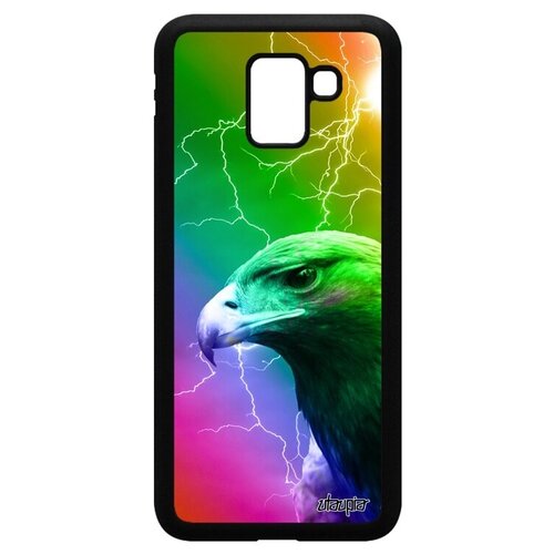 фото Красивый чехол на смартфон // samsung galaxy j6 2018 // "орел" стиль беркут, utaupia, цветной